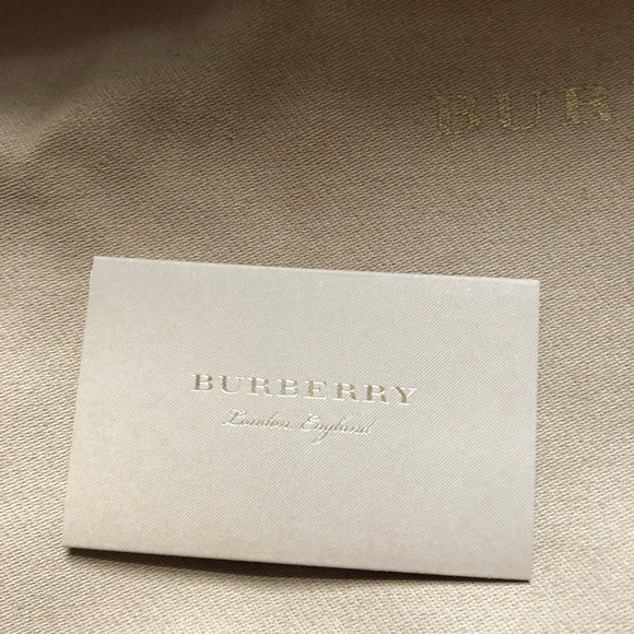 BURBERRY Reversible London Doodle Tote, Black Leather-Canvas/Check Interior NWT - Picture 8 of 16